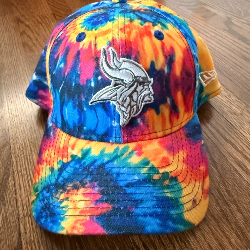Minnesota Vikings Crucial Catch Tye Dye Hat